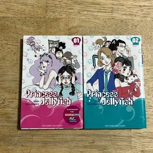Princess Jellyfish by Akiko Higashimura Manga French Bundle of Two Books